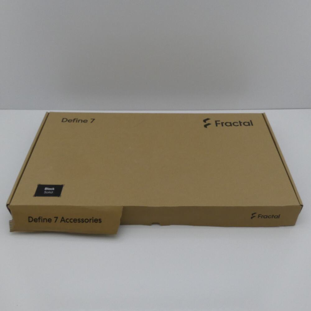 Fractal Define 7 Accessories Box Black Solid PC Case Parts - See desc